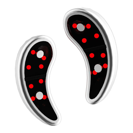 GlowEyes™ Under-Eye Massager with illuminated red lights