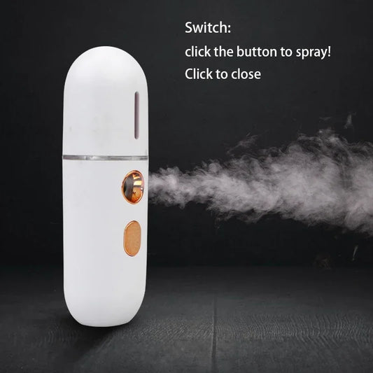 NanoMistify™ portable nano facial mister spraying