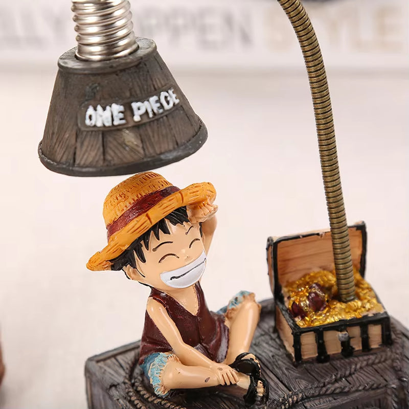 Anime One Piece Luffy lamp figurine