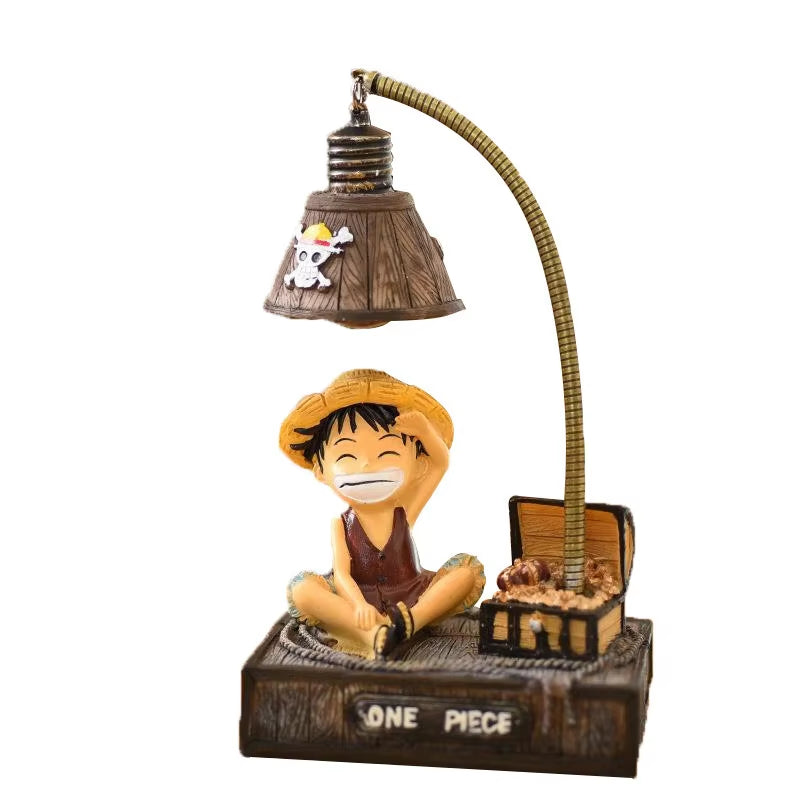 Anime One Piece Luffy lamp figurine 02