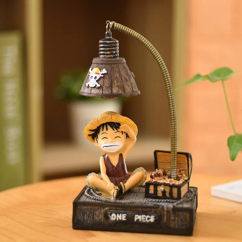Anime One Piece Luffy lamp figurine 05