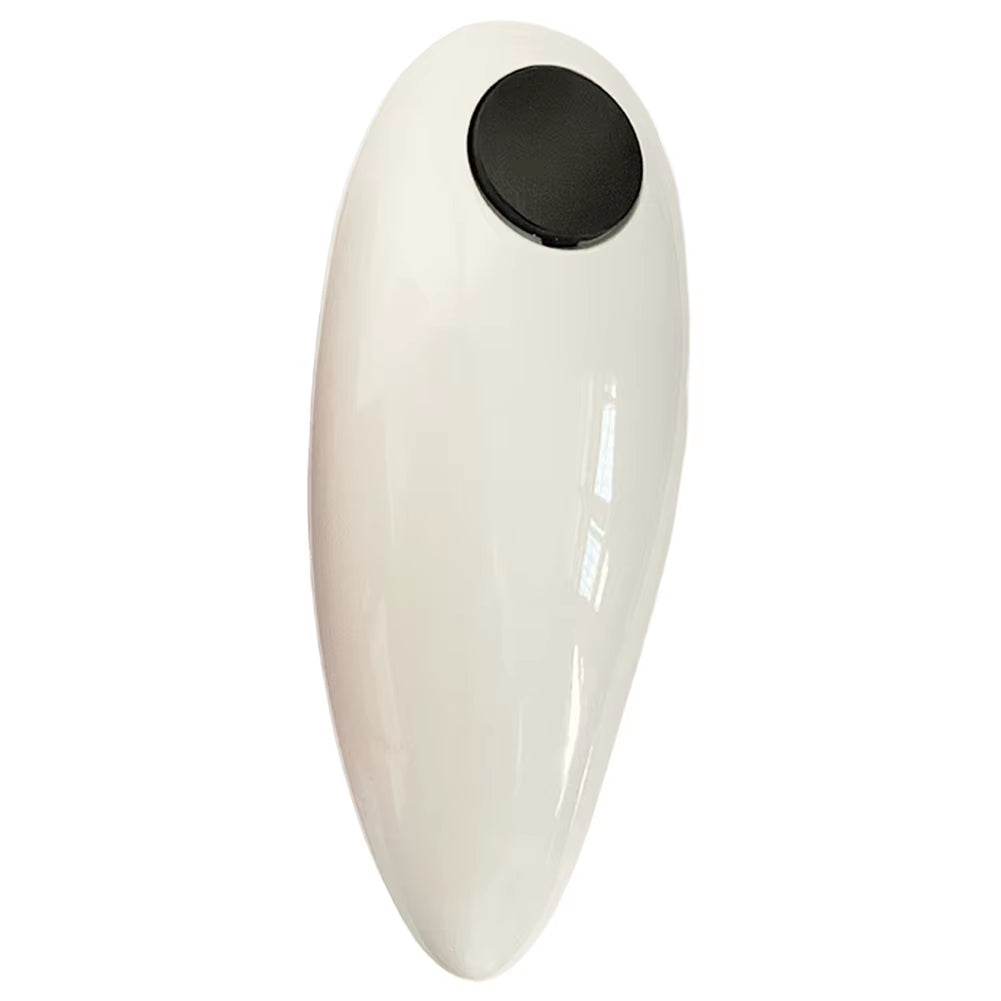 Electric White Can Opener Automatic Bottle Opener Battery Operated Tin Opener One Touch for Weak Hands for All Kinds of Jars and can