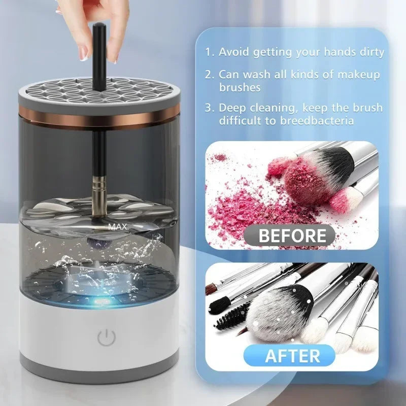 BrushiClean™ showing before-and-after brush cleaning 03