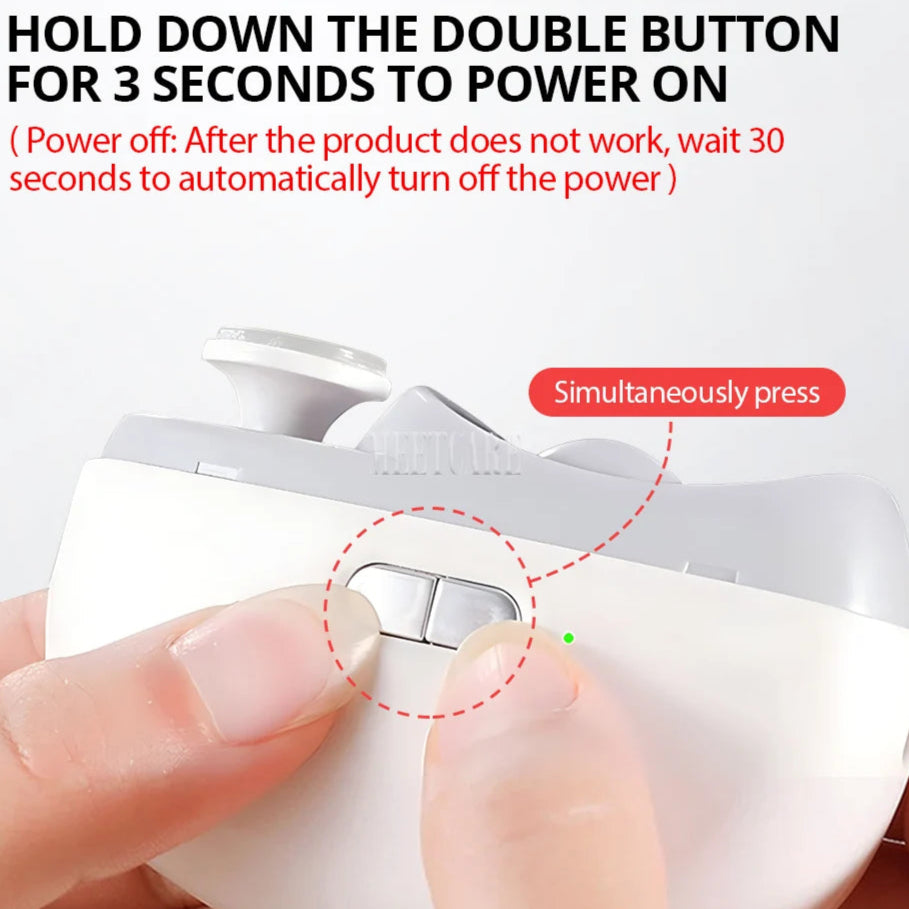 NailWhiz Child & Adult Trimmer manual 