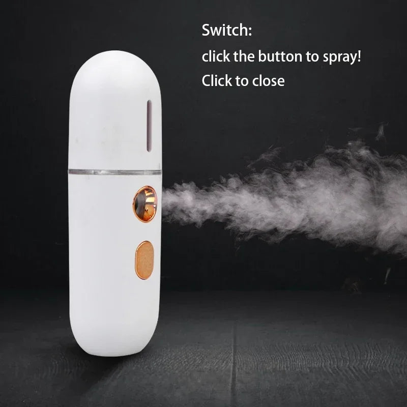 NanoMistify™ portable nano facial mister spraying
