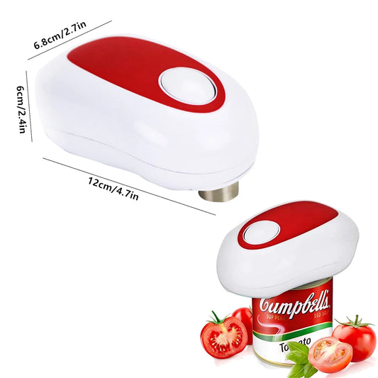best Electric Can Opener Electric Jar Opener Useful Gadgets Easy to Open Automatic Safety High Power Opener Can Kitchen Gadgets Tools.